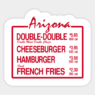 Arizona Burger Sticker